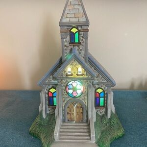 PartyLite Old World Collection Tealight Church